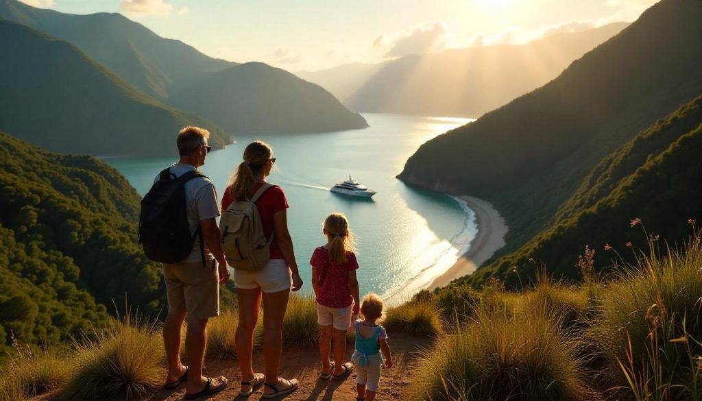 Marine and terrestrial travel views